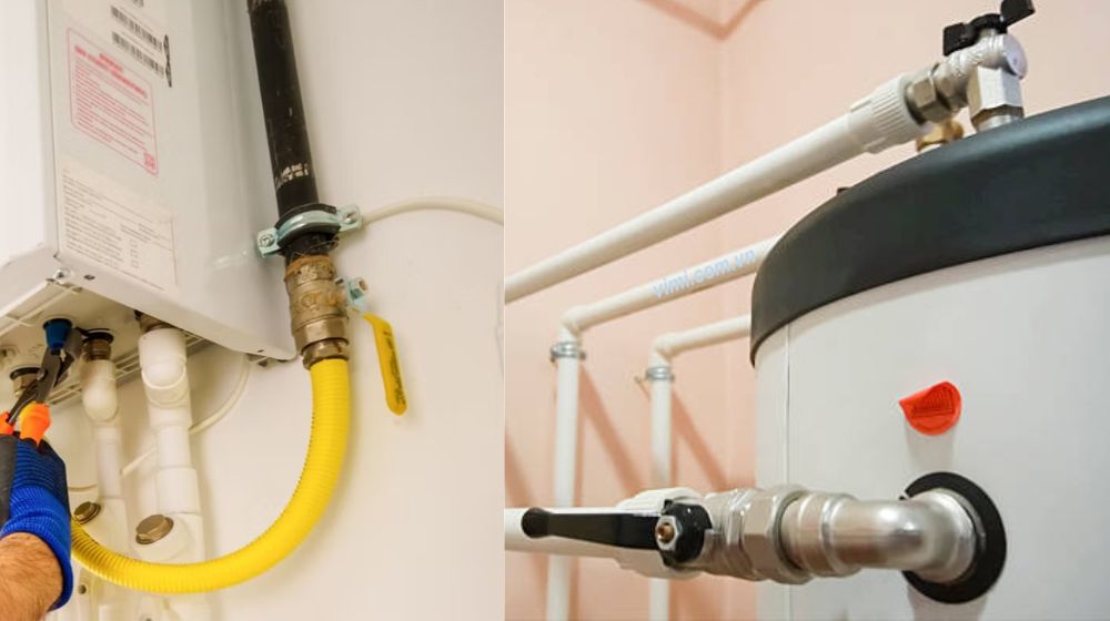 Van khóa nước nóng lạnh tiêu chuẩn sản xuất van khóa nước nóng