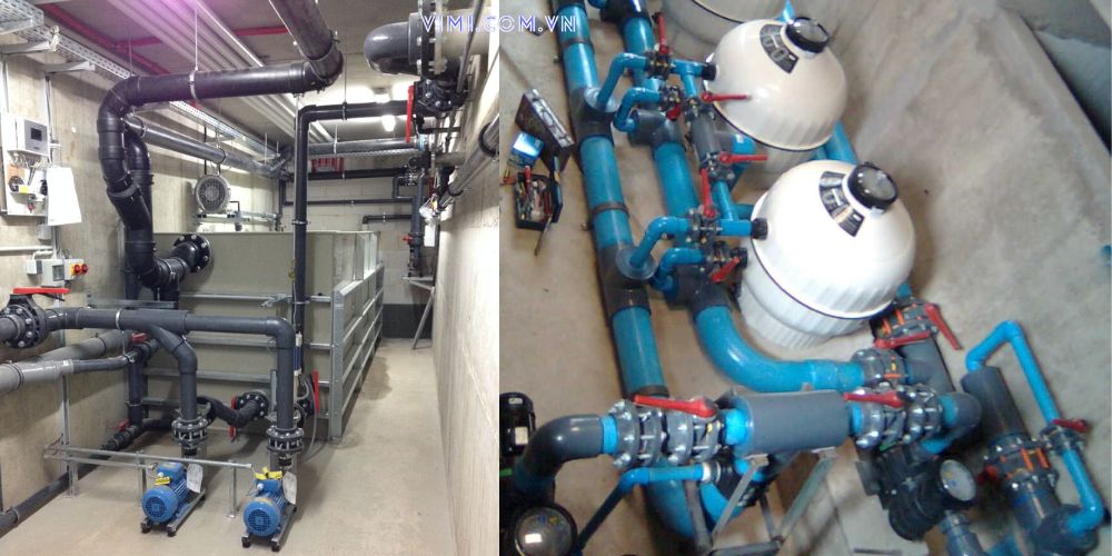 Van bướm nhựa tay gạt hóa chất