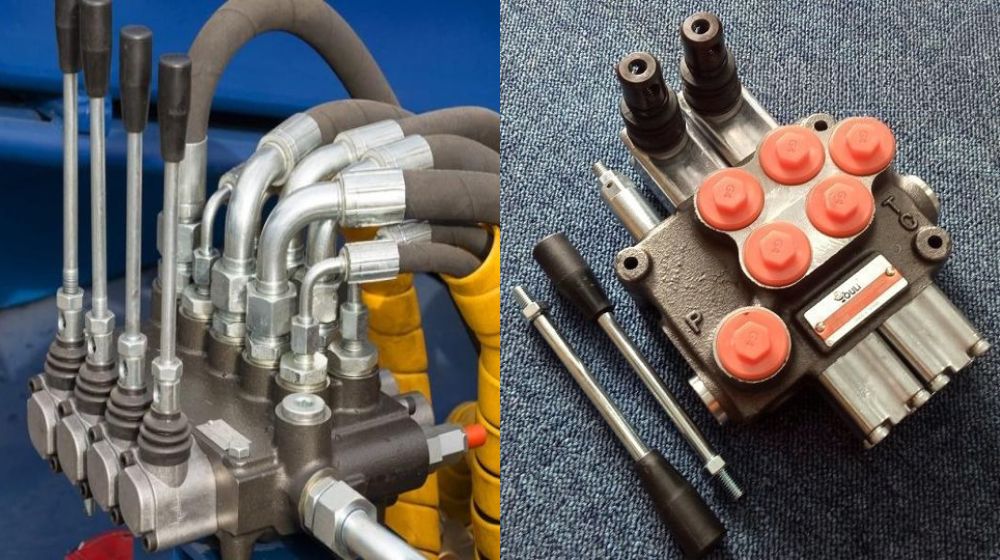 van gạt tay thủy lực dạng thanh trượt