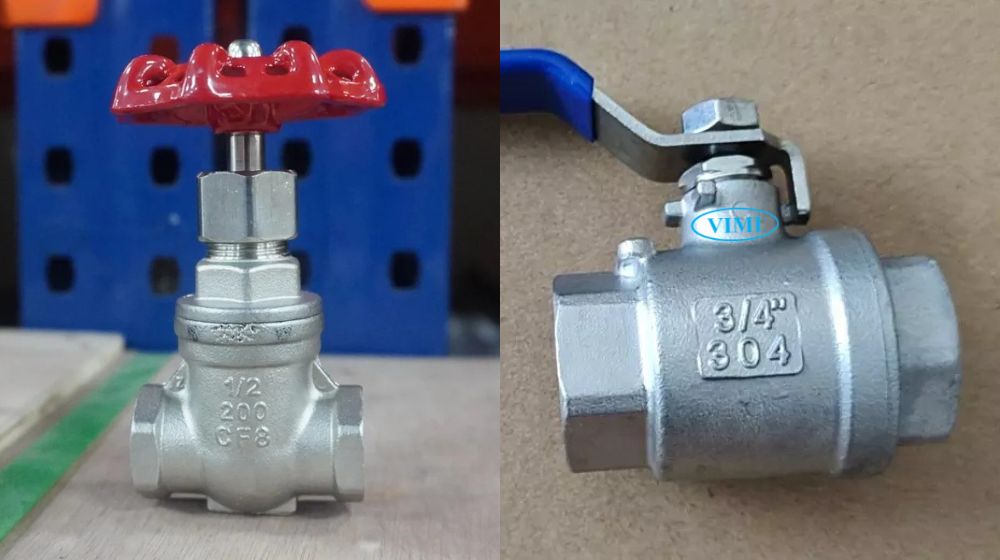 van khóa nước inox 304