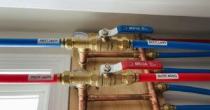 van khóa nước nóng