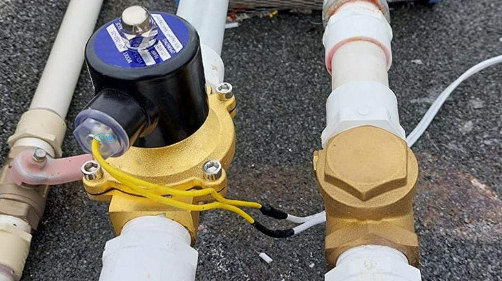 Van khóa nước nóng lạnh van khóa nước nóng điều khiển tự động