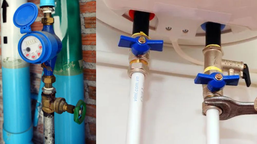 Van khóa nước nóng lạnh van khóa nước nóng dùng cho nước lạnh