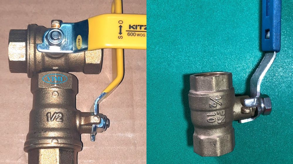 van khóa nước phi 21 dạng bi