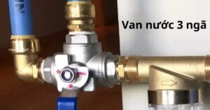 van nước 3 ngã