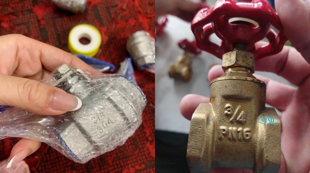 vật liệu chế tạo khóa nước 27