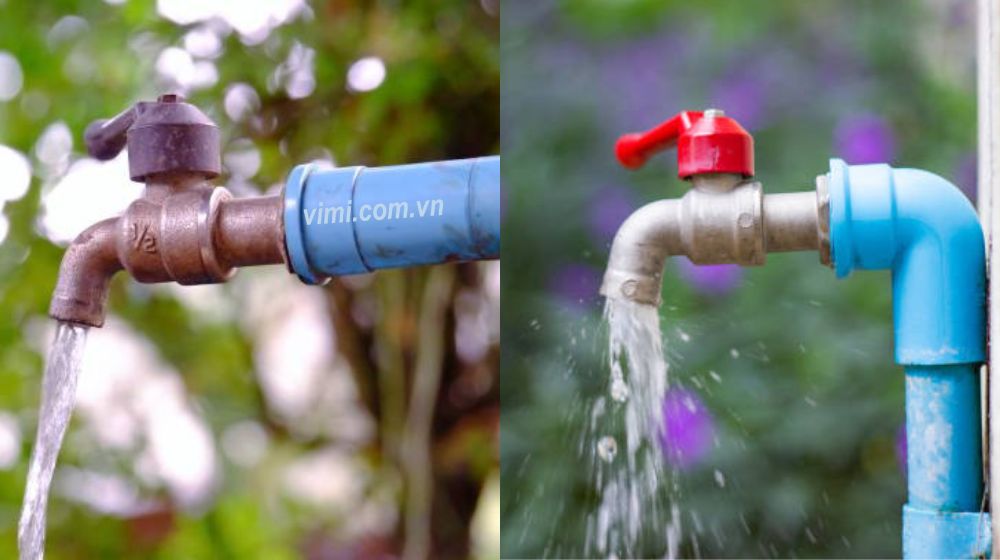 vòi khóa nước trong nông nghiệp