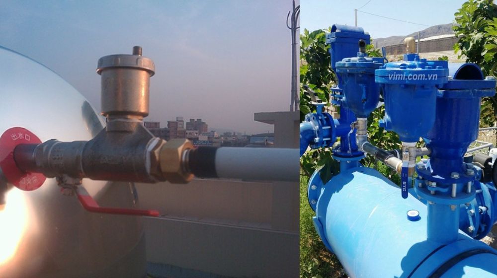 Van xả khí D40 là gì? Phi 42 hay phi 49 báo giá van xả khí d40