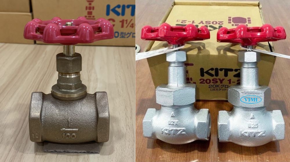 các nhãn hiệu van cầu dn25