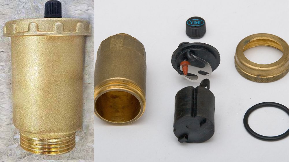 cấu tạo của van xả khí