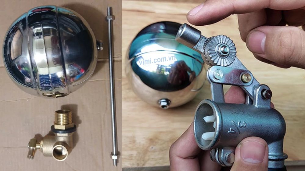 cấu tạo van phao