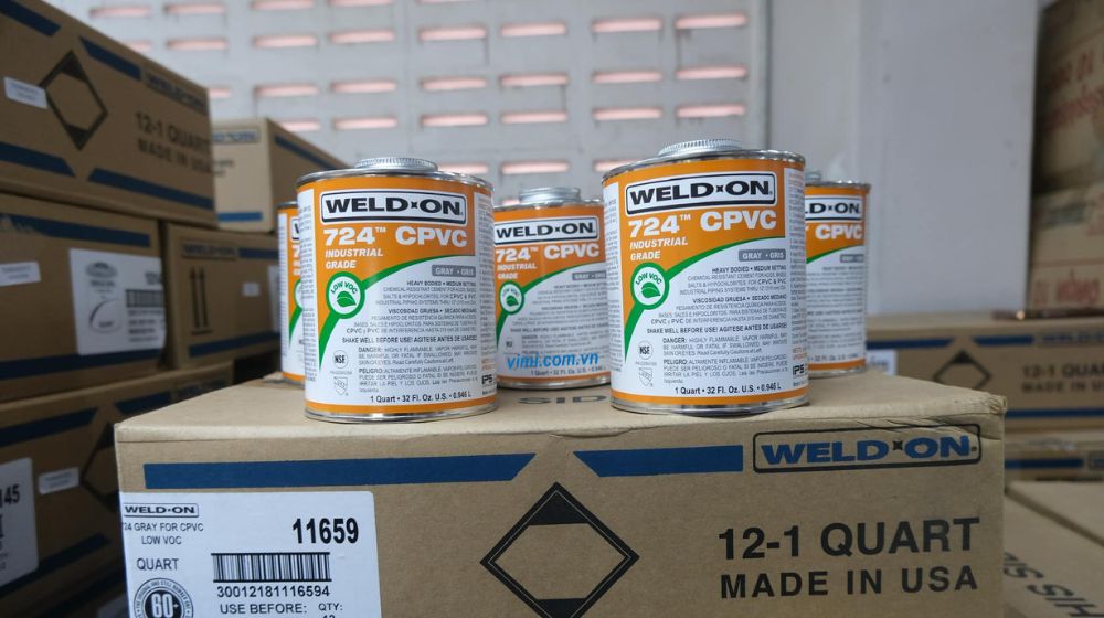 đại lý keo dán cpvc 724