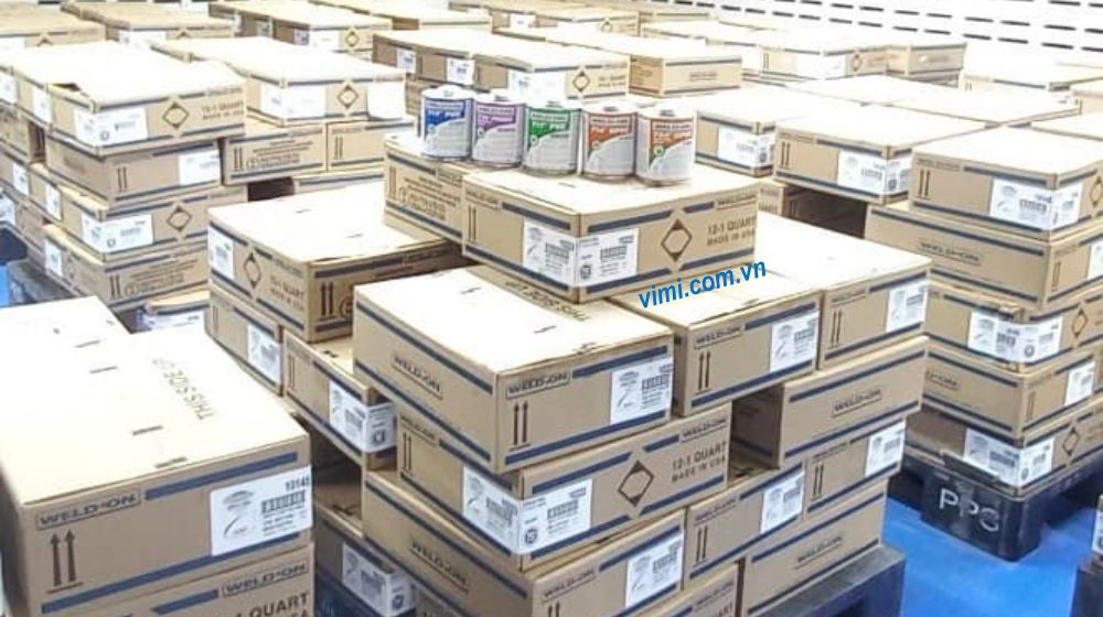 đại lý keo weld on miền Bắc