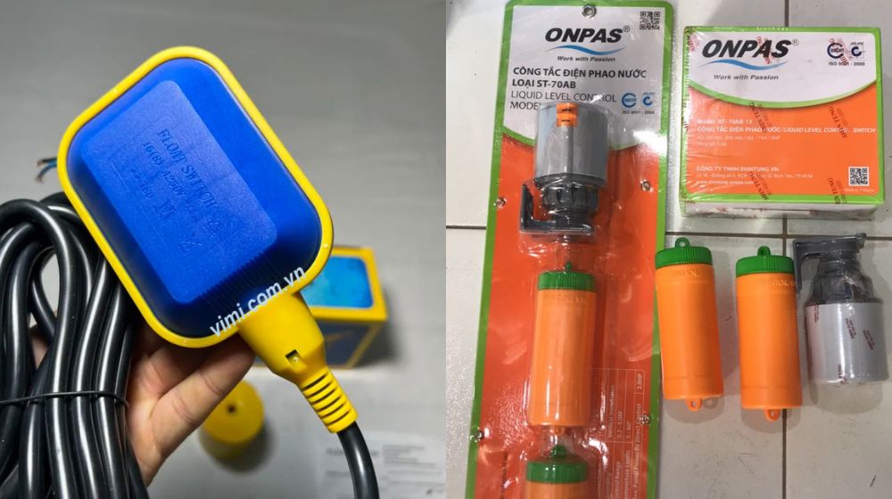 địa chỉ mua van phao điện