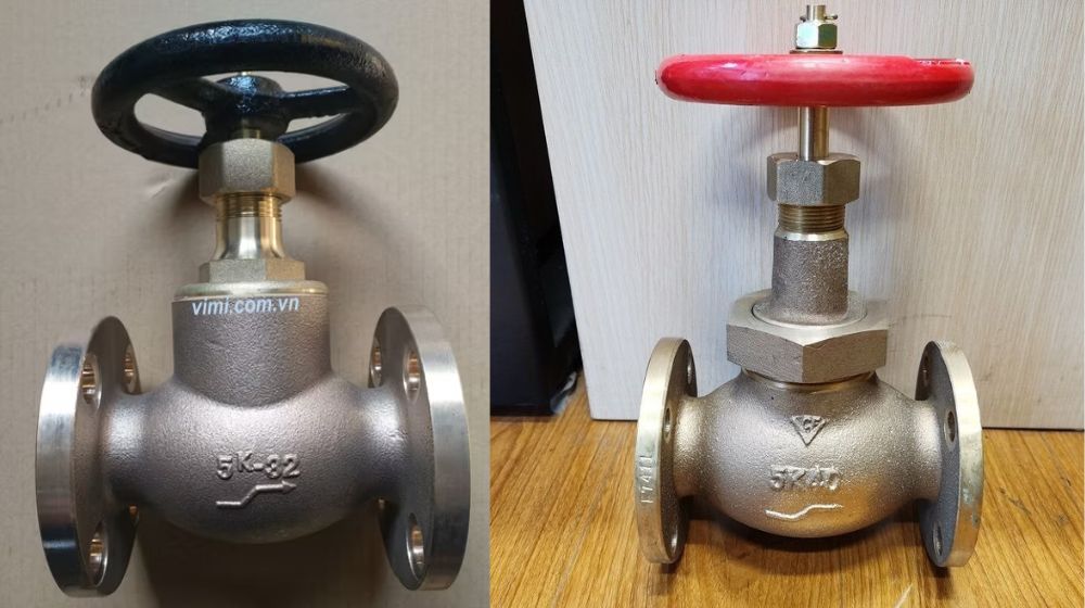 giá van cầu đồng nối bích 5k