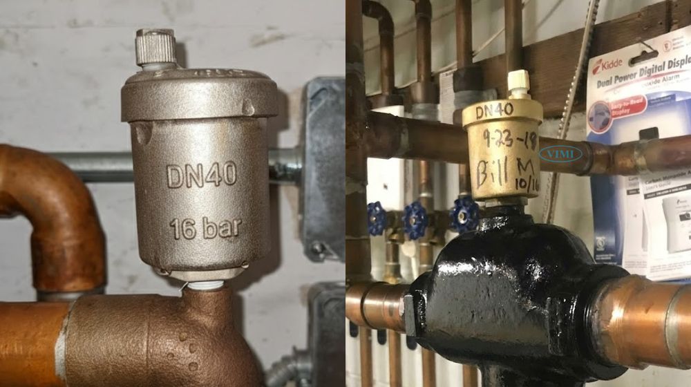 Van xả khí D40 là gì? Phi 42 hay phi 49 khả năng chịu áp của van xả khí d40