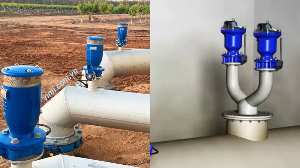 Cách lắp đặt van xả khí đúng kỹ thuật lắp đặt van xả khí ở đâu