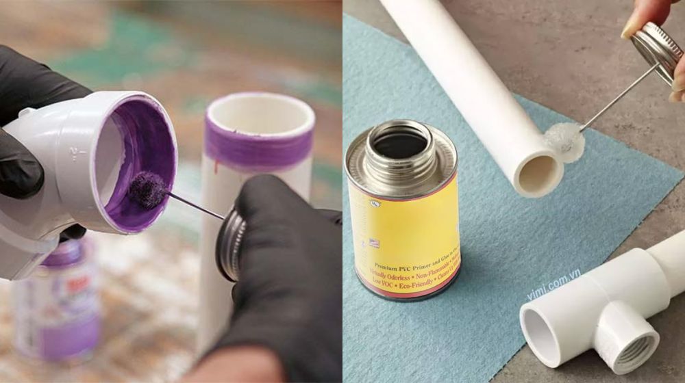 lưu ý làm việc với keo dán ống nước