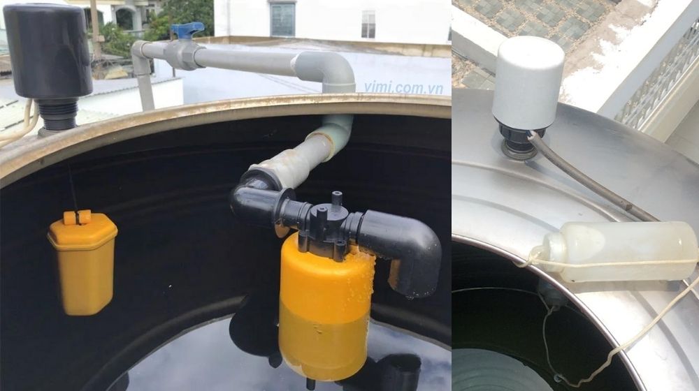 Hiểu phao nước tự ngắt là gì phao nước tự ngắt lắp trong hay ngoài bồn