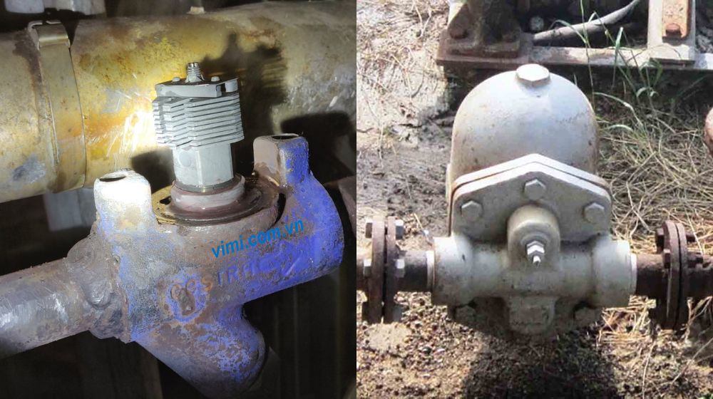 ứng dụng của bẫy hơi cơ học