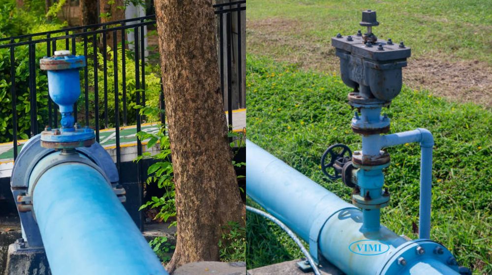 ứng dụng của van xả khí