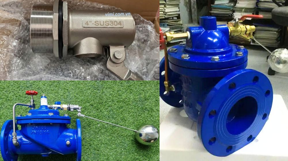 van phao dn100 làm bằng vật liệu gì