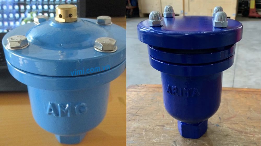 van xả khí nối ren thân gang