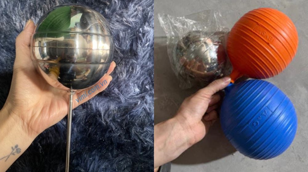 vật liệu bóng van phao cơ