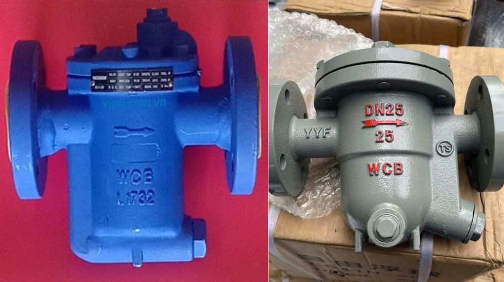 các thông số chính của cốc ngưng hơi