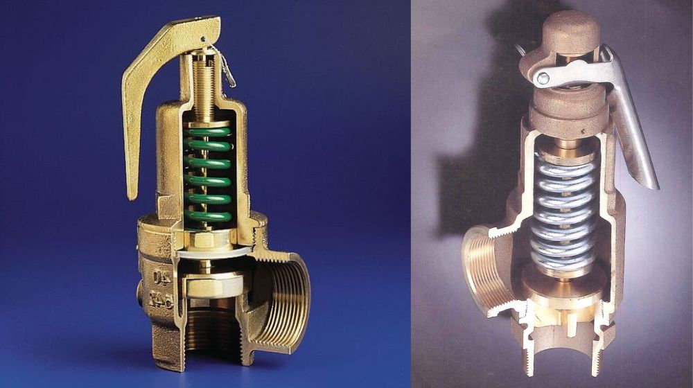 cấu tạo van an toàn nối ren