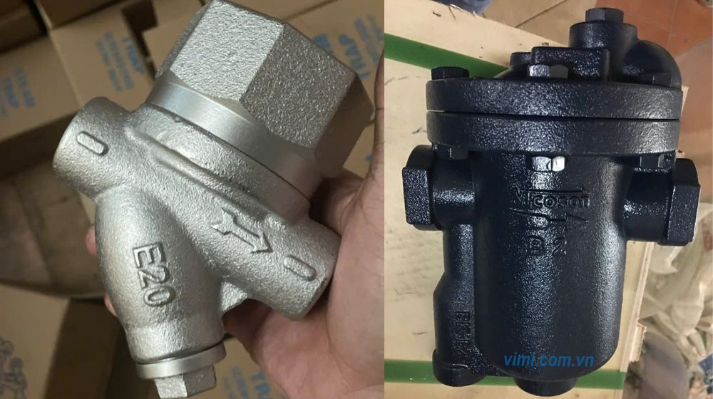 cốc ngưng hơi theo vật liệu