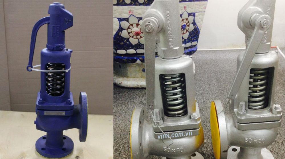 giá van an toàn có tay gạt