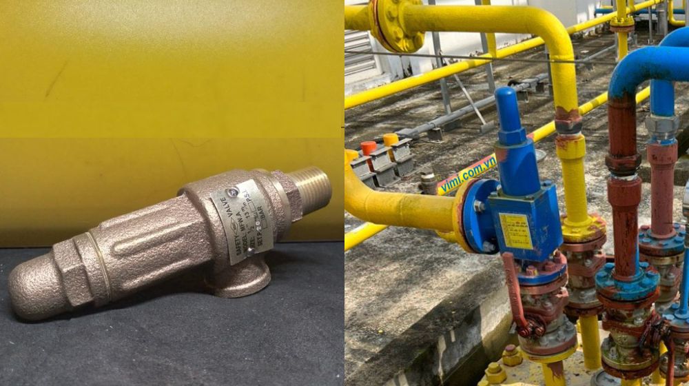 kết nối của van an toàn không tay gạt