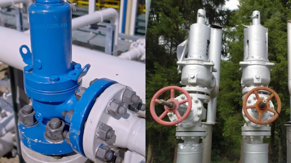 lắp đặt van an toàn dn100