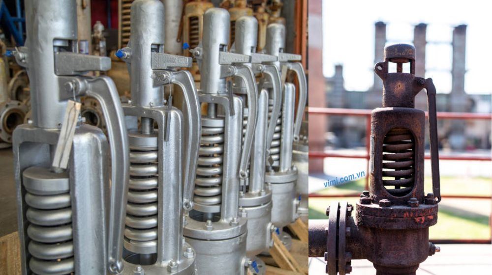 lưu ý cài đặt và sử dụng safety valve