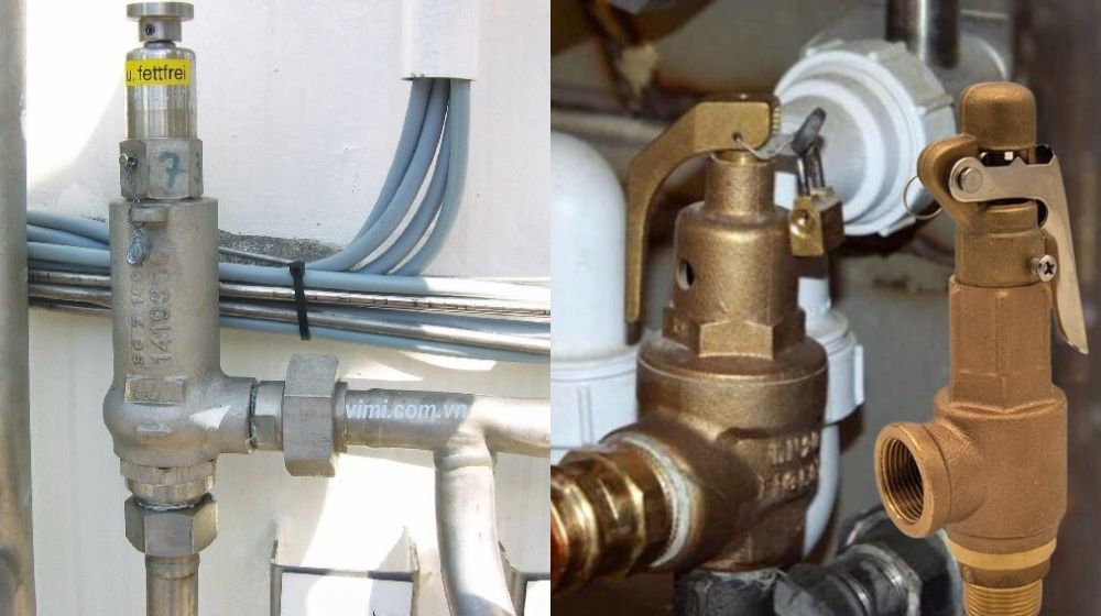 nguyên lý hoạt động của van an toàn nối ren