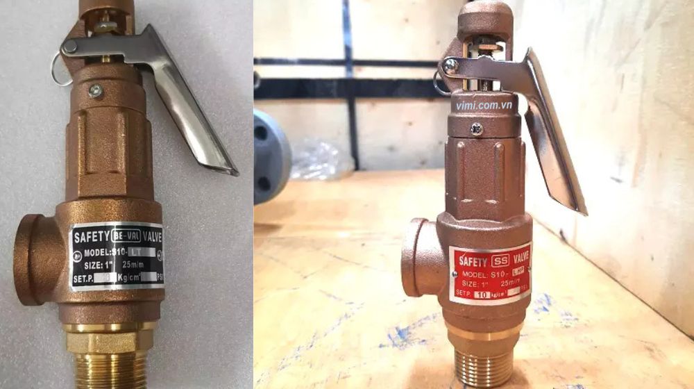 tác dụng của van an toàn dn25 có tay gạt