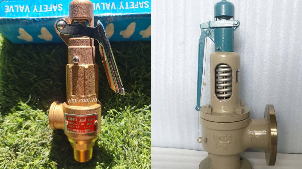 vai trò của van an toàn có tay gạt