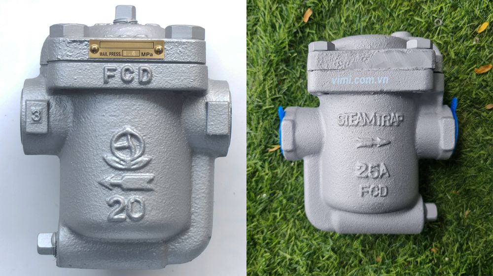 vật liệu của bucket steam trap