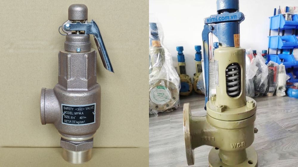 vật liệu tay gat của van an toàn có tay gạt