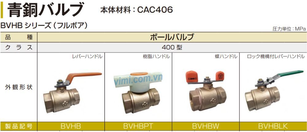 van bi yamato bvhb series