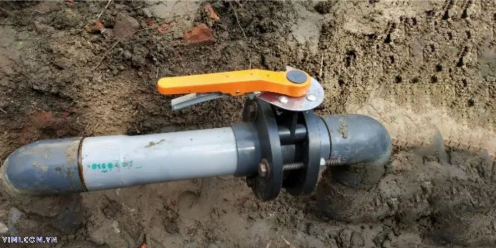 Van bướm nhựa PVC tay gạt Van bướm nhựa PVC tay gạt trong xử lý nước