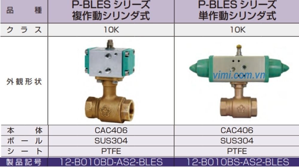 van khí nén yamato p-bles series