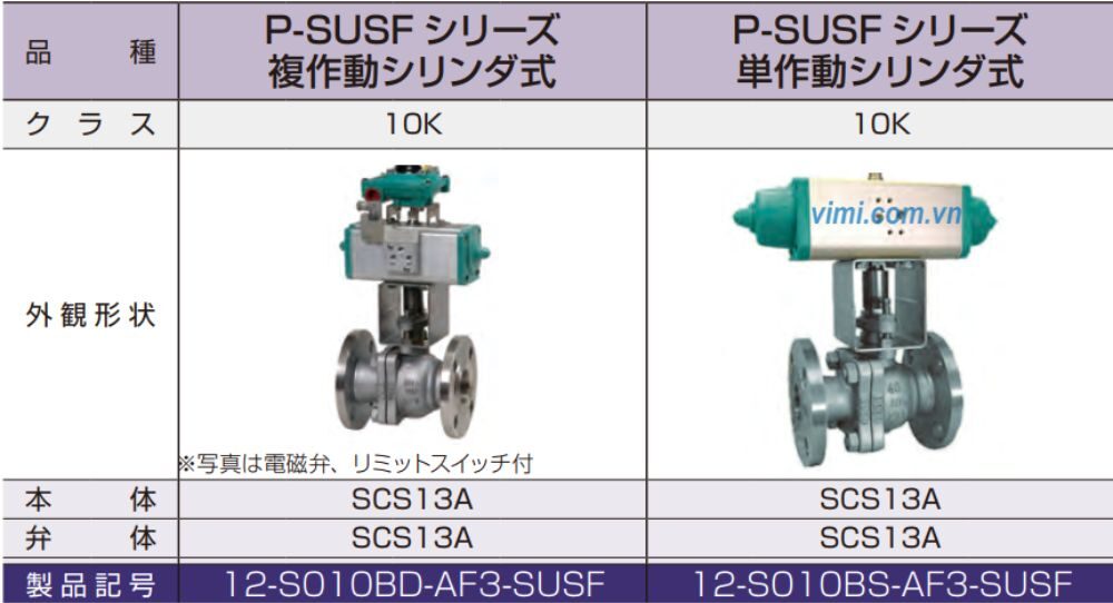 van khí nén yamato p-susf series