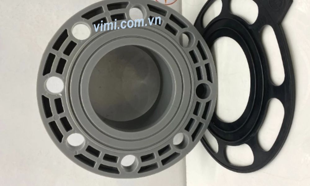 áp lực làm việc của mặt bích pvc 114