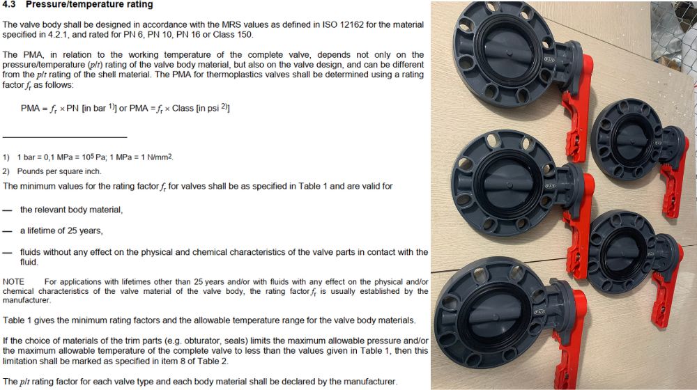 áp lực theo tiêu chuẩn iso 16136