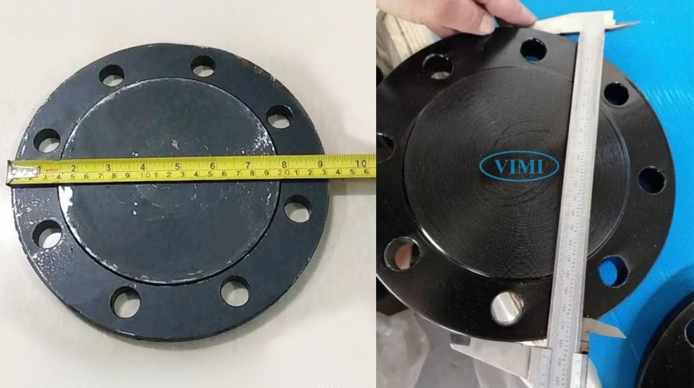 blind flange dimentions