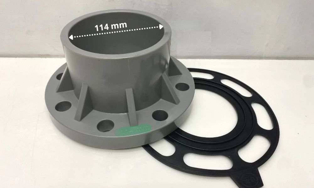 các bước lắp đặt cơ bản của mặt bích pvc 114