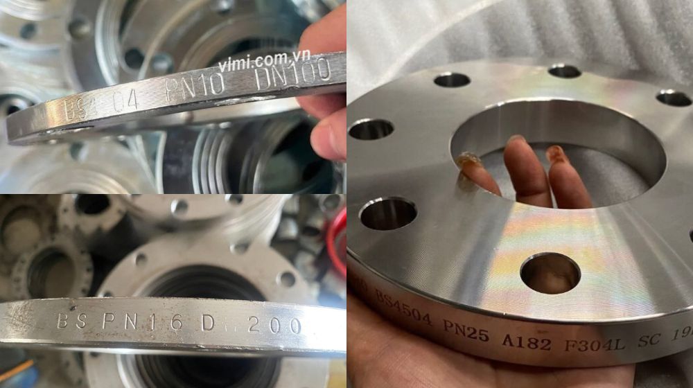 cấp áp suất phổ biến của mặt bích bs