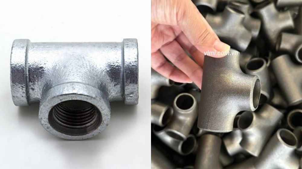 carbon steel pipe tee